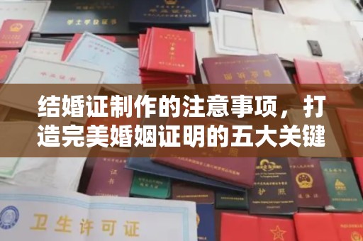 孝义结婚证制作的注意事项，打造完美婚姻证明的五大关键点